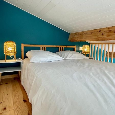 Annexe Des Pins - Studio Gite Avec Piscine & Climatisation Villeneuve-lès-Béziers Kültér fotó