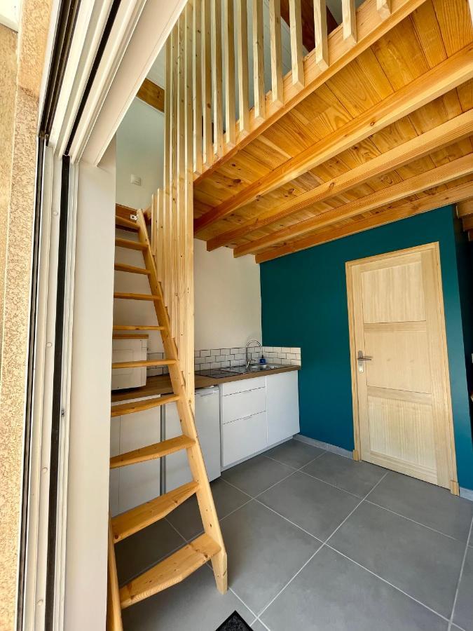 Annexe Des Pins - Studio Gite Avec Piscine & Climatisation Villeneuve-lès-Béziers Kültér fotó